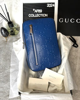 Brand New Gucci GG Embossed Sling Bag