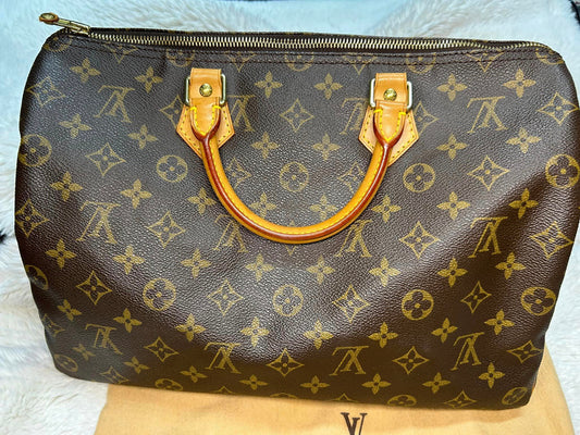 Pre-owned - Louis Vuitton Monogram Speedy 35